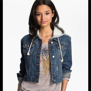Sweatshirt Jean Jacket